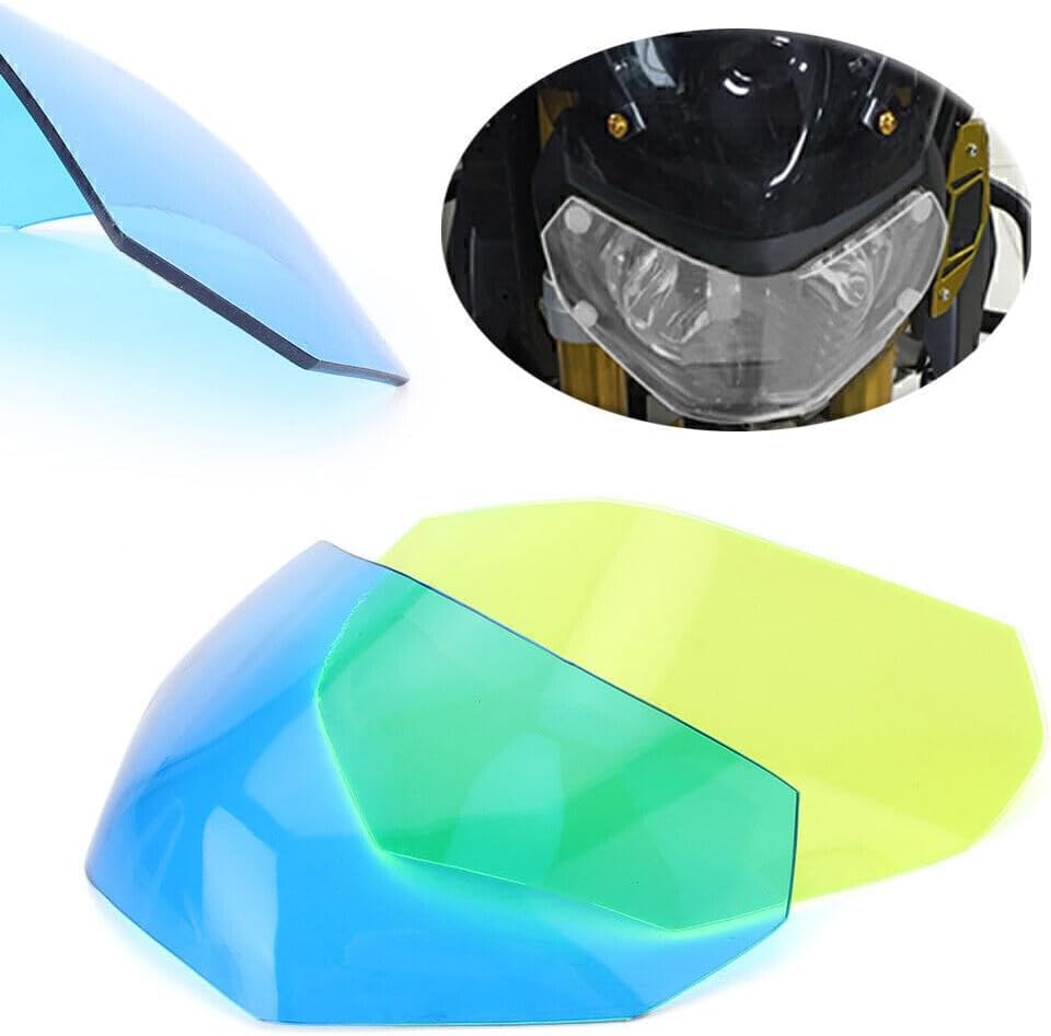 ya 9 10.24 Front Headlight Screen Lens Protector Cover Fit for Yamaha MT09 FZ09 2013-1