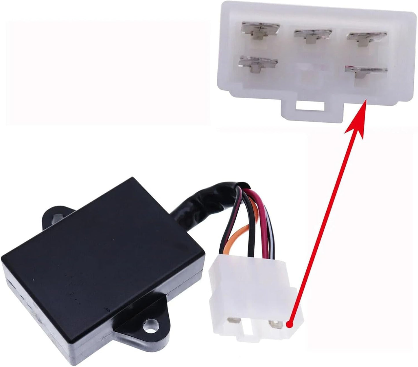 ya 5 8.10 Ignitor CDI Box 99999-02368 for Yamaha Gas for Golf Cart G2 G5 G8 G9 G11 G14