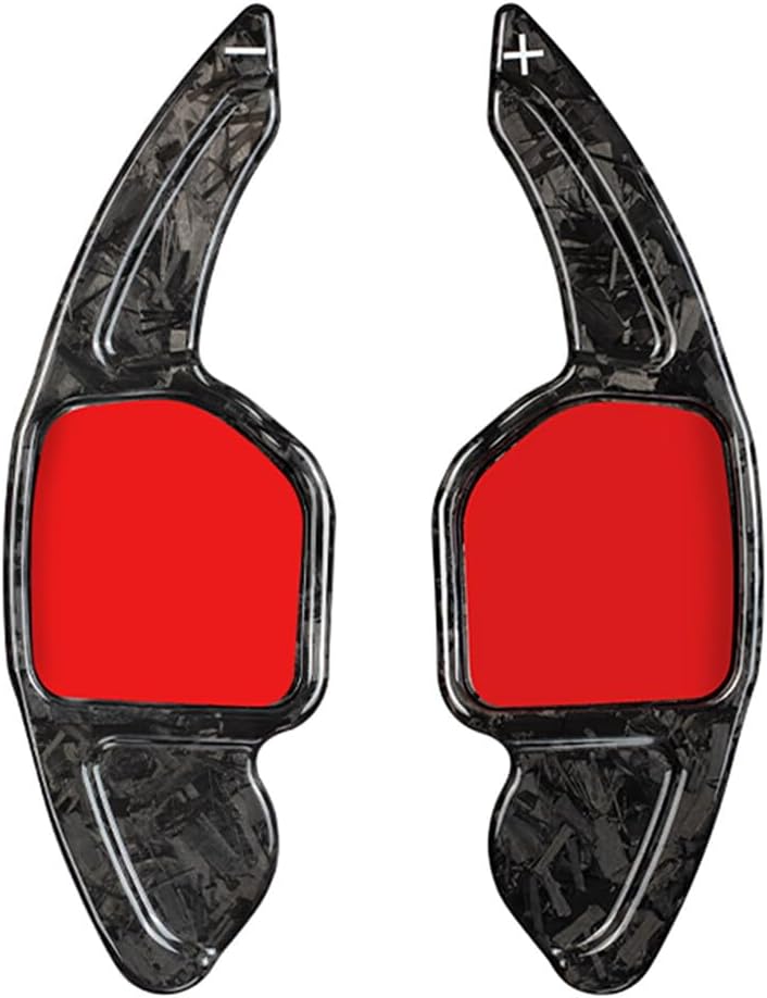 ya 10 9.16 zhengce Carbon Fiber Steering Wheel Paddle Shifter Extension 2PCS Fit for Audi S6 S