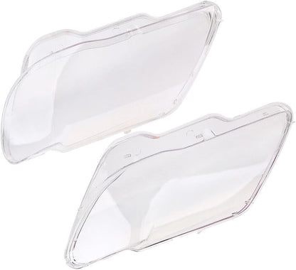 ya 11 9.14 zhengce Left & Right Headlight Headlamp Lens Cover for BMW 7 E65 / E66 LCI 2005-200