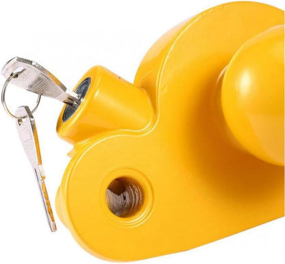 ya 4 8.8.2 1*Universal Trailer Ball Hitch Coupler Locking Ball Tongue Steel 2 2-5/16 Yellow