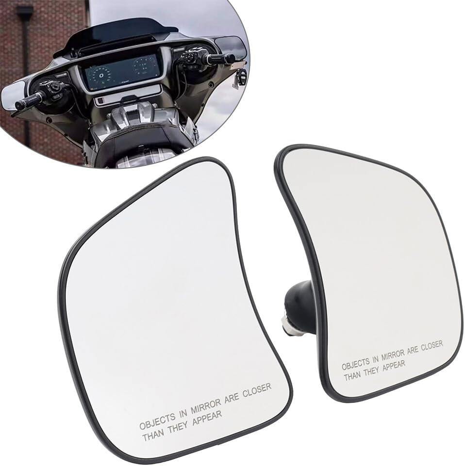 ya 2 8.15 Side Fairing Mount Rearview Mirror for Harley Touring CVO Street Glide 2023 2024