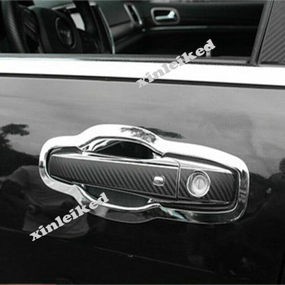 ya 5 8.10 16P Car Side Door Handle+Door Bowl Trim Cover for Jeep for Grand Cherokee 2011-2018