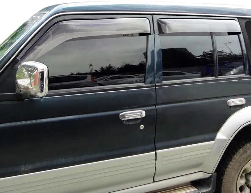 ya 6 8.24 baidi for Mitsubishi for Pajero V31 V32 V33 Window Visor Sun Rain Wind Guard Deflector 4X