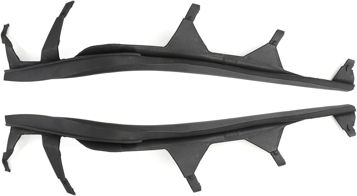 ya 10 9.16 zhengce Set of Left & Right Upper Headlight Cover Strips Pair Fit E46 325i 02-05 U1