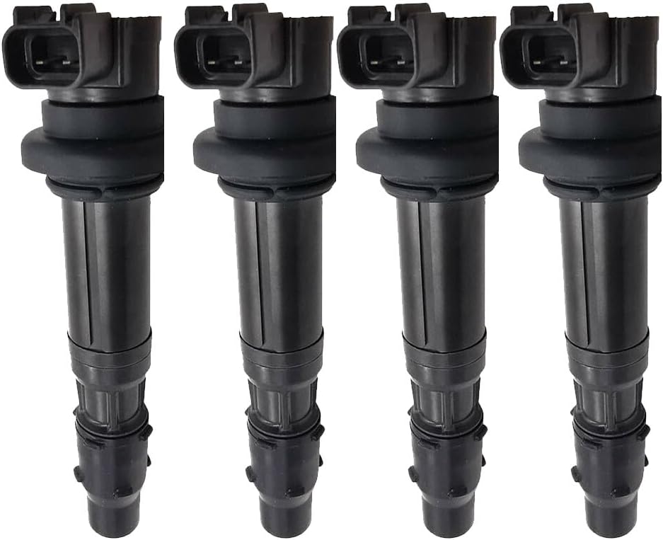 ya 13 9.15 baidi 4Pcs Ignition Coil Fit for Kawasaki 2000-2002 ZX6R ZX600 for Triumph Tiger
