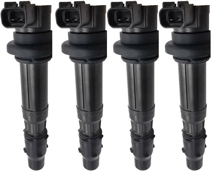 ya 13 9.15 baidi 4Pcs Ignition Coil Fit for Kawasaki 2000-2002 ZX6R ZX600 for Triumph Tiger