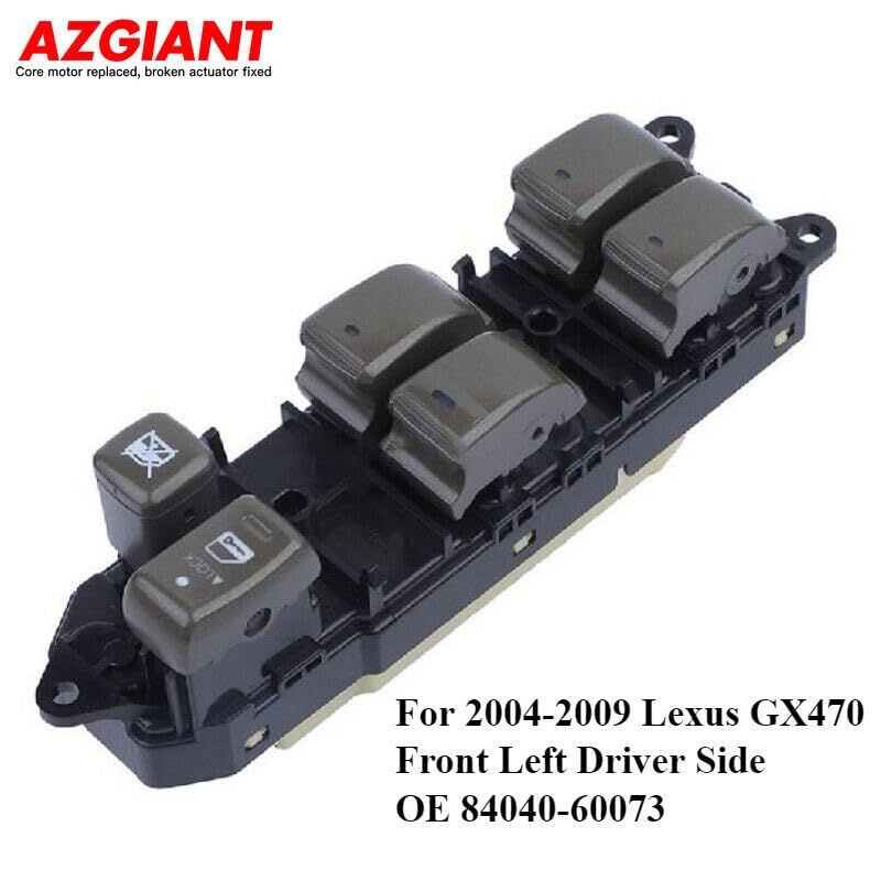 ya 8 8.24 baidi Suitable for 2004-2005 for Lexus GX470 Left Front Driver Side Window Switch 84040-60073