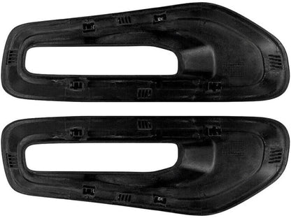ya 4 8.10 One pair of left and right front bumper fog light bezel covers for 2019-2021 for Ram 1500 