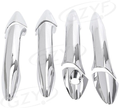ya 5 8.10 for Hyundai Elantra 2012 2013 2014 ABS Plastic 8X Car Door Handle Cover Trim