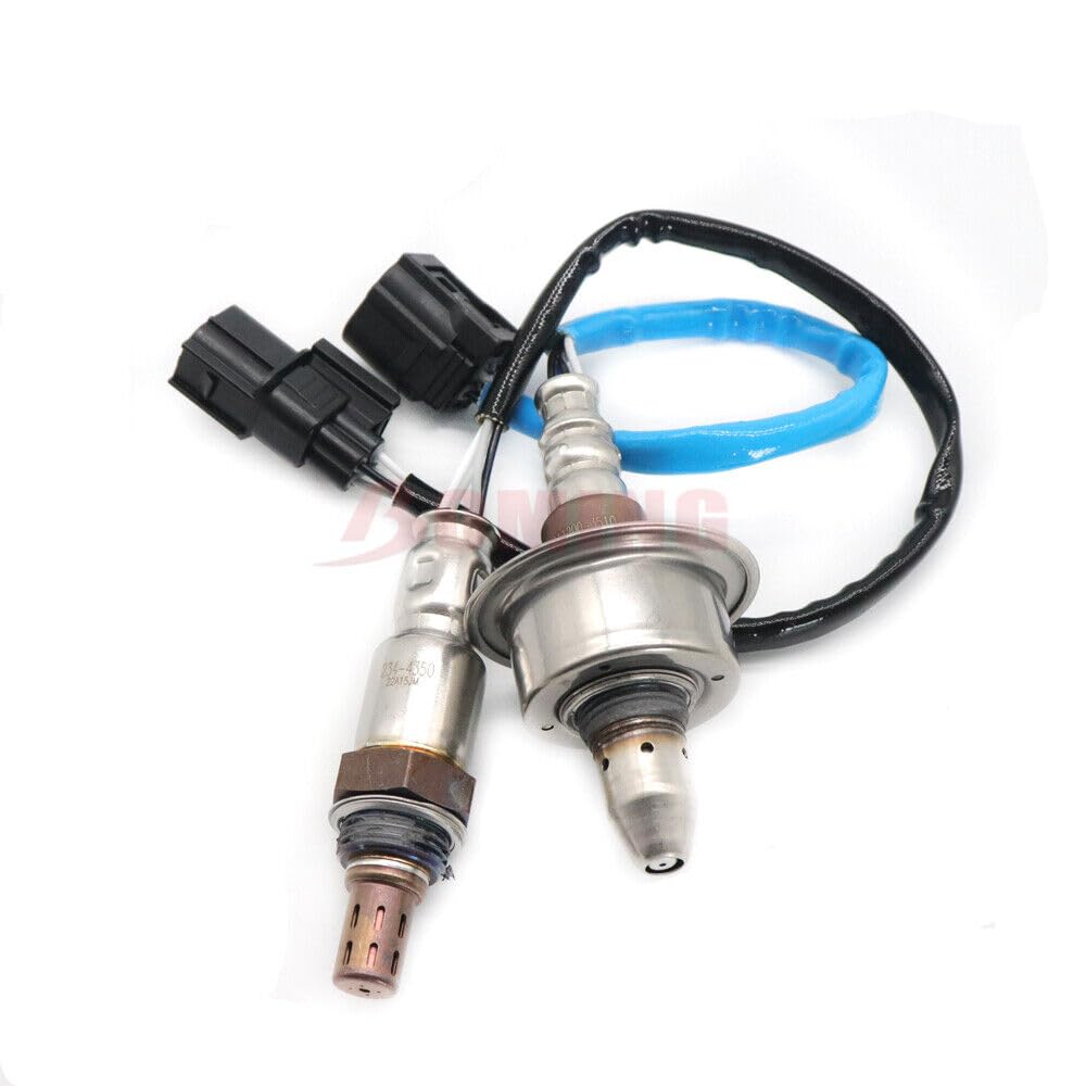ya 6 8.24 baidi 2pcs Up+Downstream O2 Oxygen Sensor 234-9119 234-4350 for 2013-14 for Acura ILX 2.0L