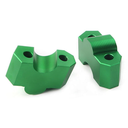 ya 4 8.8.2 for Kawasaki Z750 2004-2012 Z1000 03-16 Green Motorcycle Handlebar Riser Clamp