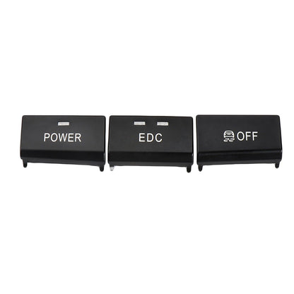 ya 23 10.7 baidi 3pcs Center Console Switch Button Cap for for BMW E90 E92 E93 for M3 61317841136a