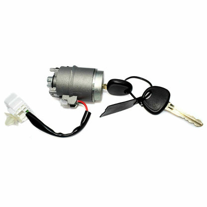 ya 5 8.10 Ignition Lock Cylinder with Key US617L for Hyundai Accent 1.6L I4 05-11