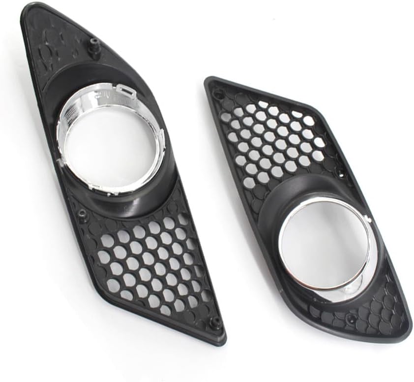 ya 10 9.16 zhengce Front Bumper Fog Light Grille Cover Left Right for Benz C Class W204 2008-2