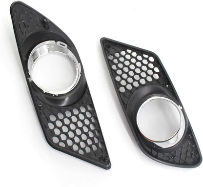 ya 10 9.16 zhengce Front Bumper Fog Light Grille Cover Left Right for Benz C Class W204 2008-2