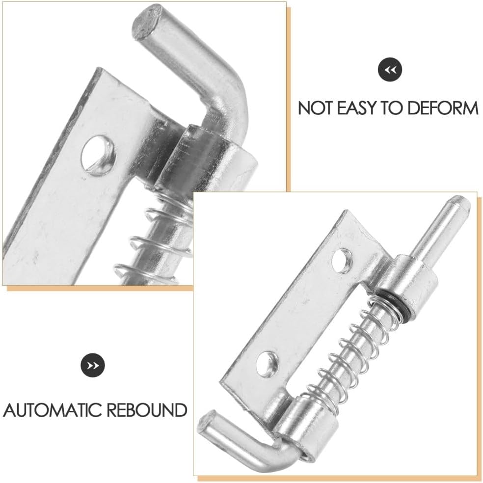 ya 26 10.21 baidi 2 PCS Spring Hin Lock Baby Bolt Steel Furniture Leg Latch