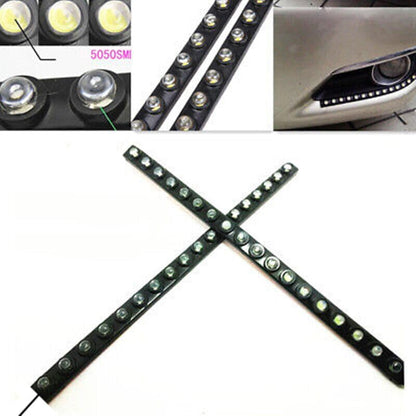 ya 3 8.24 baidi Car DC12V Waterproof Eagleeye LED DRL Daytime Running Light Car Parking Fog Lamp