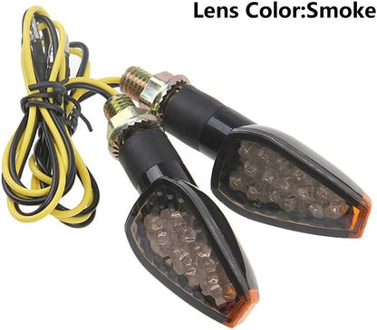 ya 11 9.14 zhengce Motorcycle LED Turn Signal Indicator Light Amber Suitable for Suzuki Intrud
