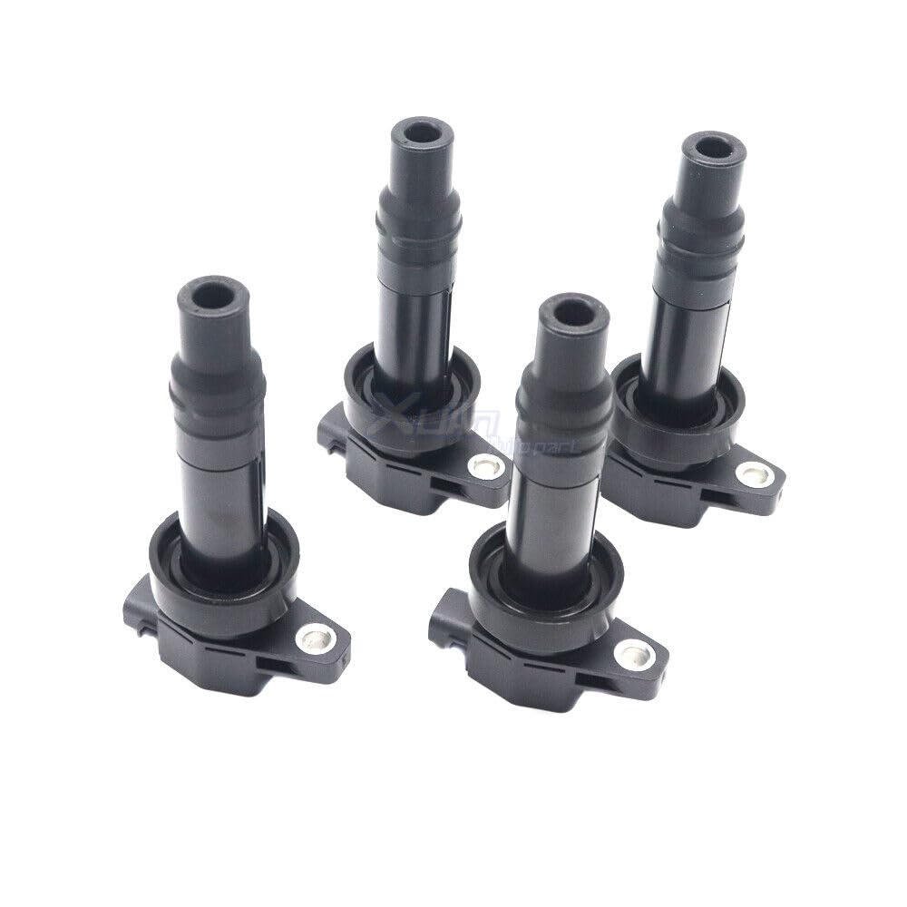 ya 4 8.8 Set (4) 27301-2B010 Ignition Coil Package Suitable for Hyundai 2010-2011 for Kia Soul 1.6L L4