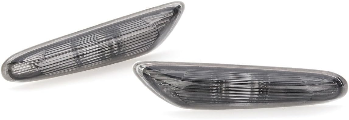 ya 4 8.10 2PCS Side Marker Turn Signal Lights Replacement for BMW E90/E91/E92/E93 2006-11 L60