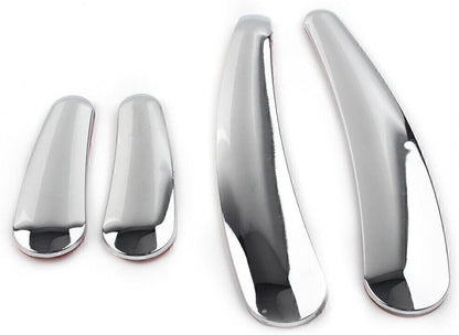 ya 4 8.10 for Harley Softail Models 08-up 4x Chrome Curved Swingarm F for Ram e Insert Set