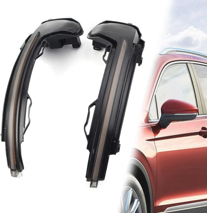 ya 11 9.14 baidiLED Side Mirror Dynamic Turn Signal Sequential Light for VW for Tiguan MK2 2017-2018