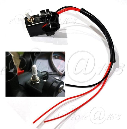 ya 2 8.15 2x Dia 22mm Double Flash Turn Signal Lamp Warning Switch For Motor Motorcycle-C