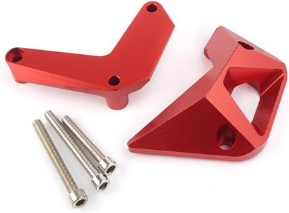 ya 2 8.15 2x CNC Engine Stator Case Cover Fit for Kawasaki Z1000 2010-2019/Z900 17-2019 Red