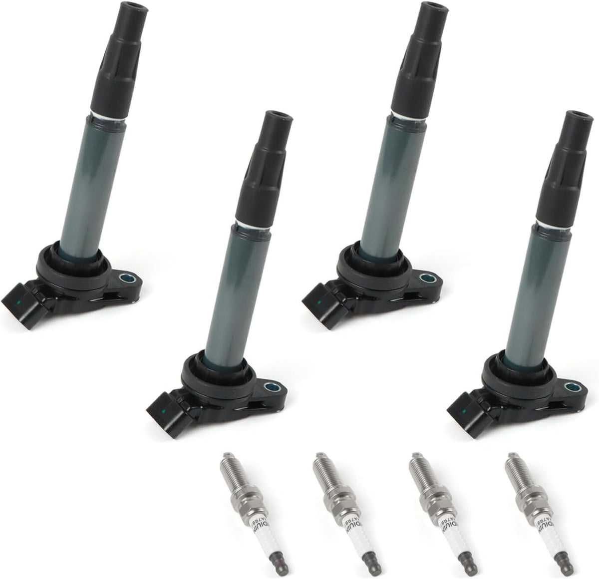 ya 9 10.24 4X Ignition Coil + 4X Iridium Spark Plugs 2009-2017 for Toyota for COROLLA 1.8L L4 UF619
