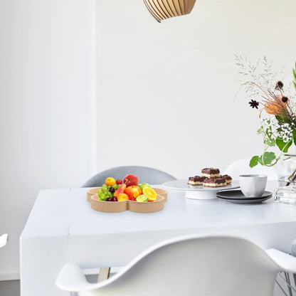 ya 8 8.24 baidi Pot Flower-shaped Tray Office Style Serving for Coffee Table Themed Snack Food