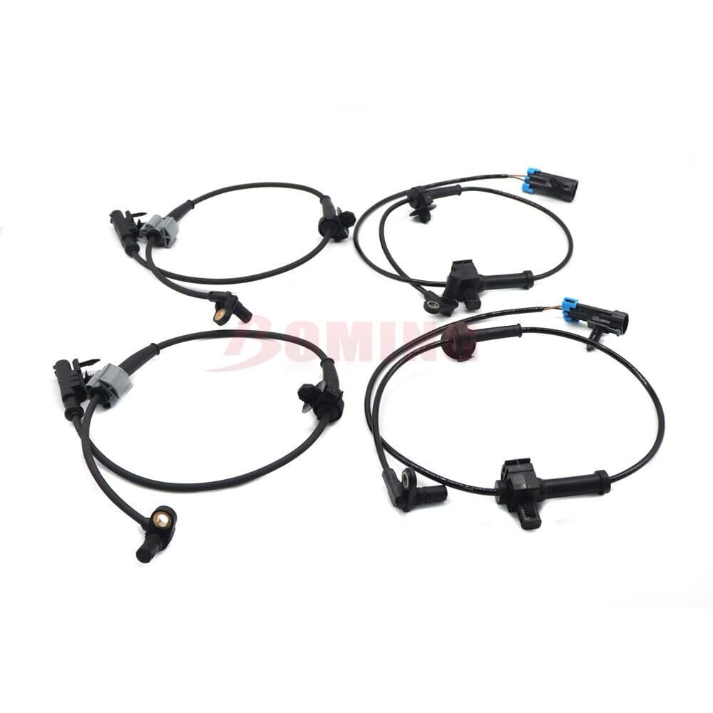 ya 2 8.15 4 Pack ABS Wheel Speed Sensor for Cadillac for Chevrolet Suburban Tahoe for GMC Yukon 
