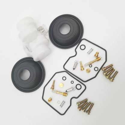 ya 23 10.7 baidi 2 Sets Of For for Kawasaki Vulcan 500 EN500 Carburetor Repair Kit Plunger Diaphragm