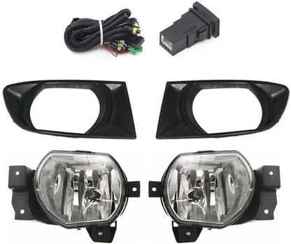 ya 2 8.15 Suitable for Kia Rio RS 2002 03-06 with wire switch front bumper fog lamp cover fog lamp