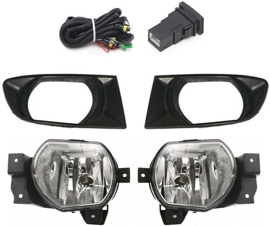 ya 2 8.15 Front bumper fog lamp cover fog lamp suitable for Kia Rio RS 2002 03-06 with wire switch