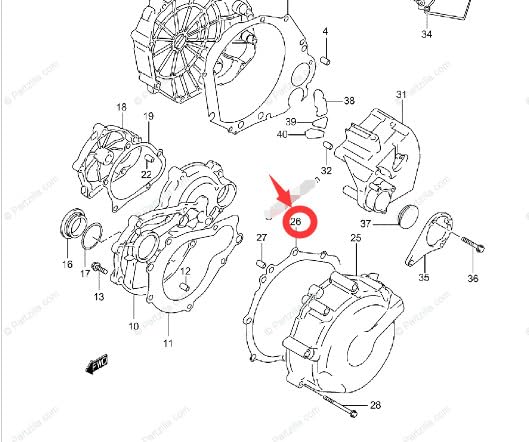 ya 13 9.15 baidi Generator Seal ket for Suzuki GSXR600 00-03 GSXR750 01-03 GSXR1000 2001-2002