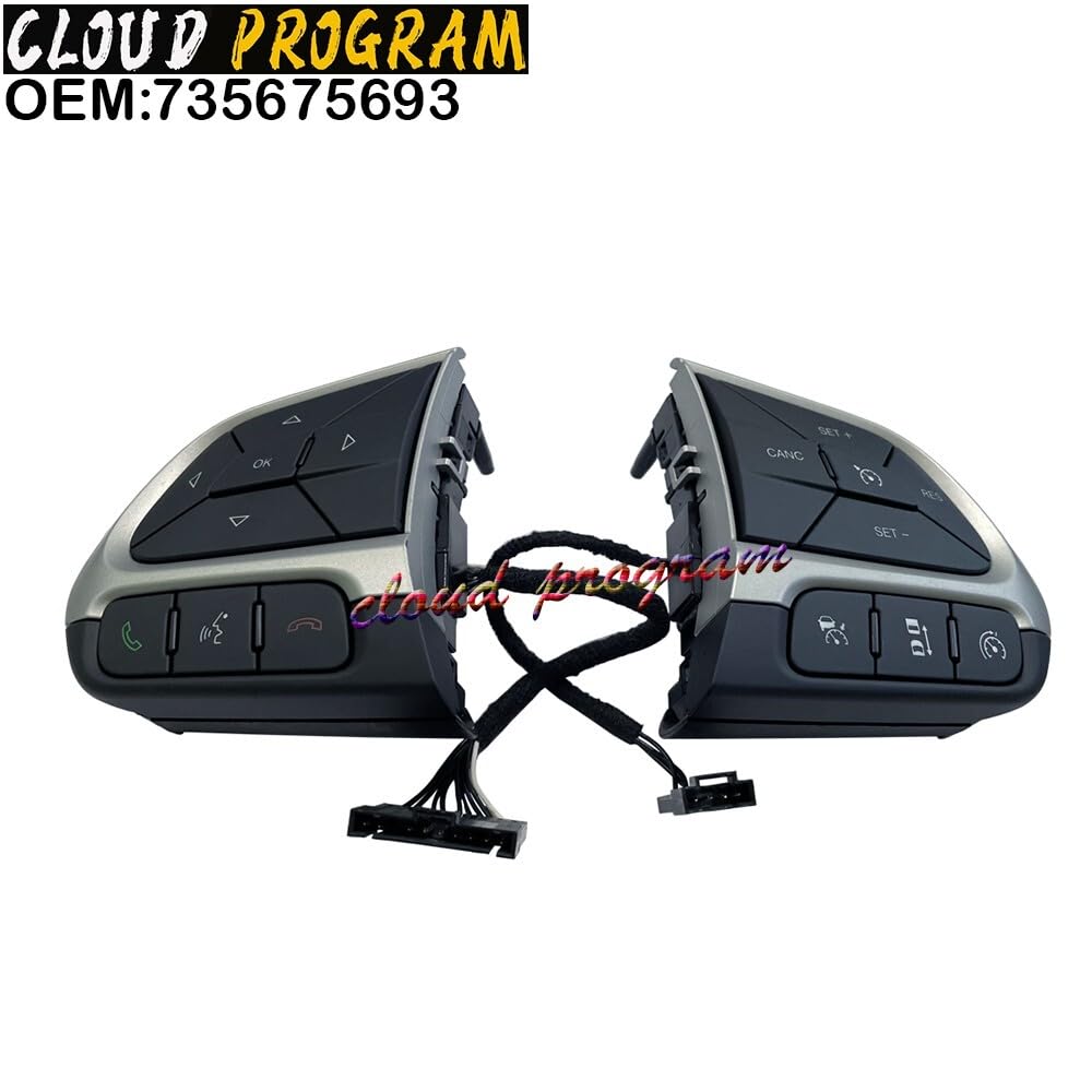 ya 4 8.8 735669904 Steering Wheel Cruise Switch for 15-2020 for Jeep Renegade 735675693