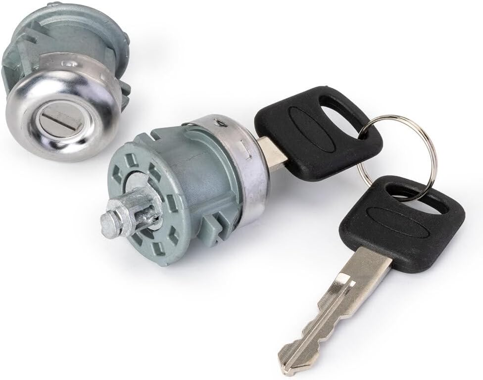 ya 11 9.14 baidiNew Ignition Cylinder and 4 Door Lock Set 703369 for Ford Econoline Van 1997-2020-