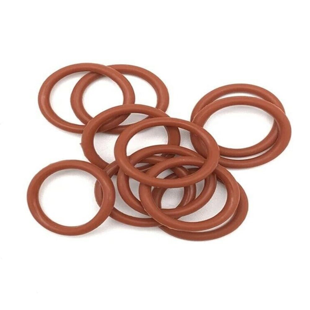 ya 13 9.15 baidi Long Lasting Red Silicone O Ring Assortment Kit 225pcs for Flanges and Valves