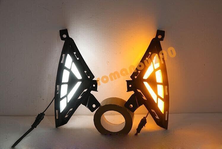 ya 9 10.24 for Hyundai for Elantra 2021 LED Driving Lights Turn signal Lights Front Fog lights