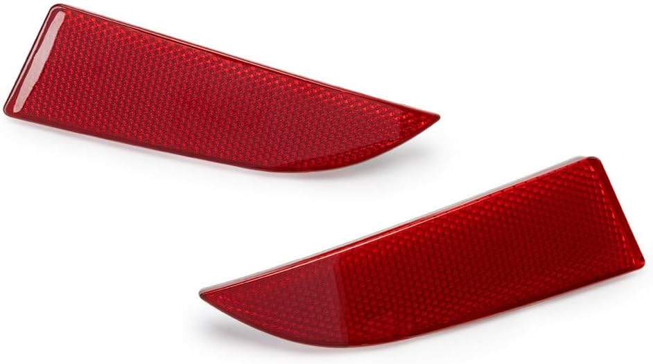 ya 9 10.24 63147162218 Left & Right Tail Rear Bumper Cover Red Fits for BMW E83 X3 09-