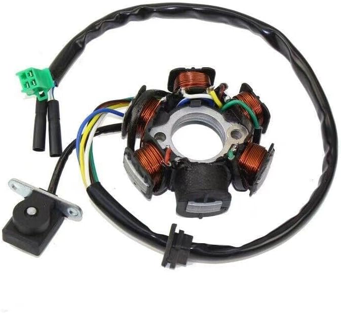 ya 2 8.15 DC ignition stator magnetic coil generator with 8 poles suitable for GY6 150cc 125cc scooter all terrain vehicle