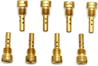 ya 2 8.15 Carburetor Pilot Jets 10Pcs 52-75Slow Jet Injector N424-25 for CV CVK FCR Carb