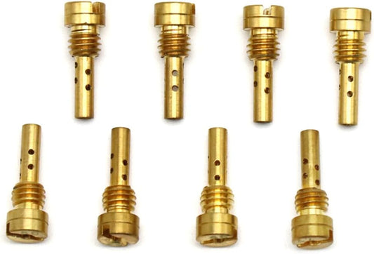 ya 2 8.15 Carburetor Pilot Jets 10Pcs 52-75Slow Jet Injector N424-25 for CV CVK FCR Carb