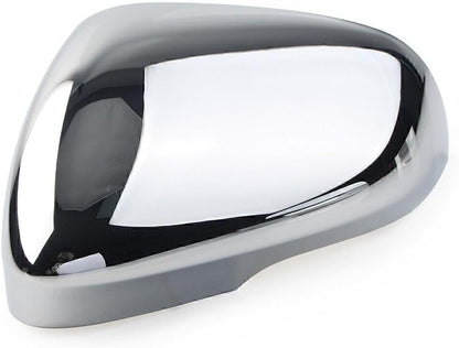 ya 11 9.14 baidi1x Left Side View Mirror Cover Cap Chrome Fit for Jaguar XF X XFR-S XJ XE XKR-S