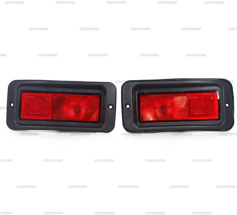 ya 7 8.24 baidi Pair For Montero for Pajero Sport 1999-2010 2x Rear Bumper Tail Lights Fog Lamp