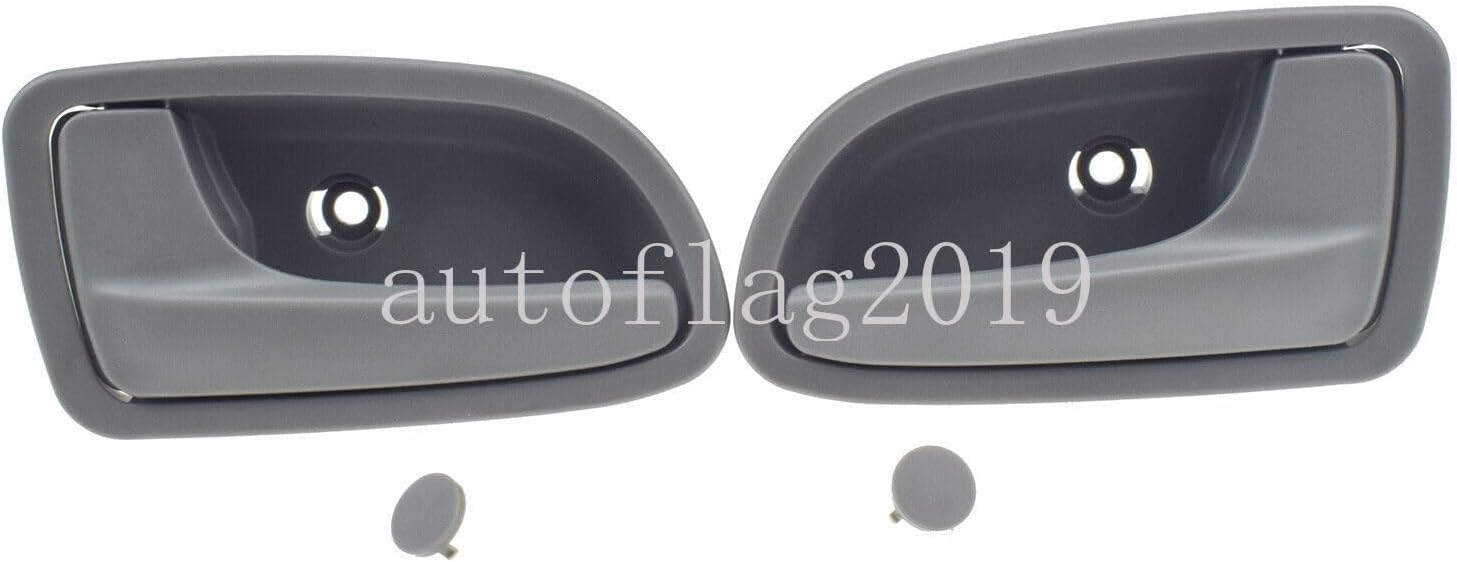 ya 4 8.24 baidi Pair of Gray Interior Door Handles Left and Right Side for 2003-2005 for Kia Rio 