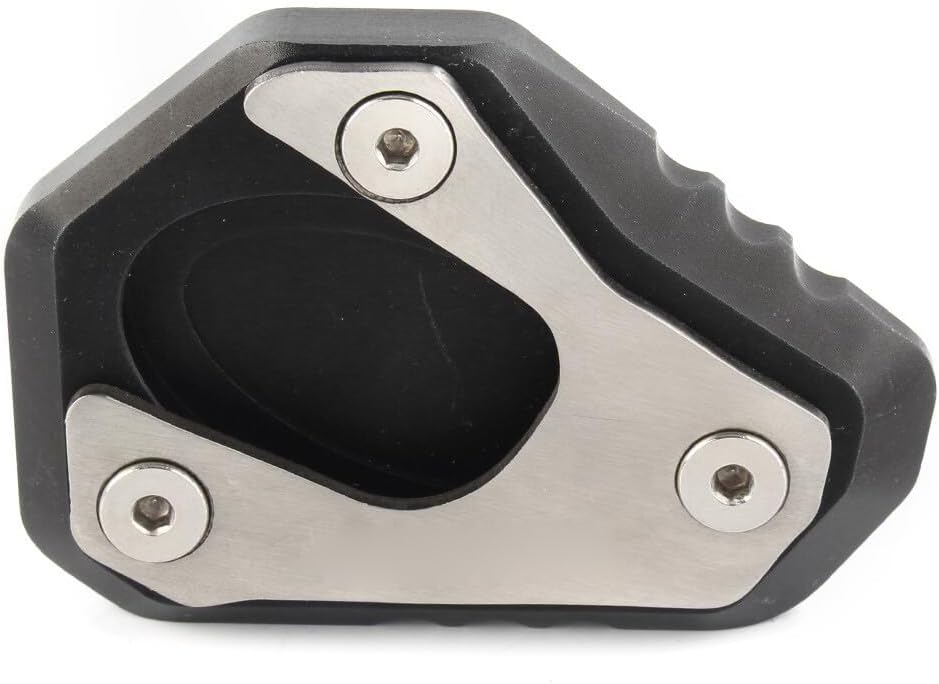 ya 4 8.8.2 Side Stand Kickstand Foot Plate Pad for Kawasaki ZX-10R 2011-2023 Black