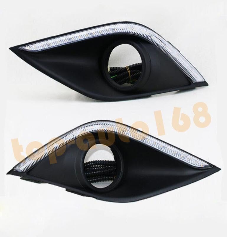 ya 9 10.24 LED Driving Lights & Turn Signal Lights 2PCS for Mitsubishi for Outlander 2016-2020