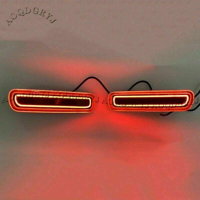 ya 7 8.24 baidi for Lexus LX470 1998-2007 Accessories LED Rear Bumper Fog Light Reflector 